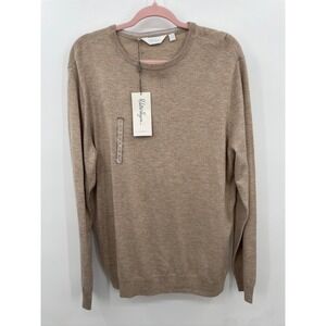 New Walter Hagen Clubhouse Crewneck‎ Sweater Wool Blend Size Large